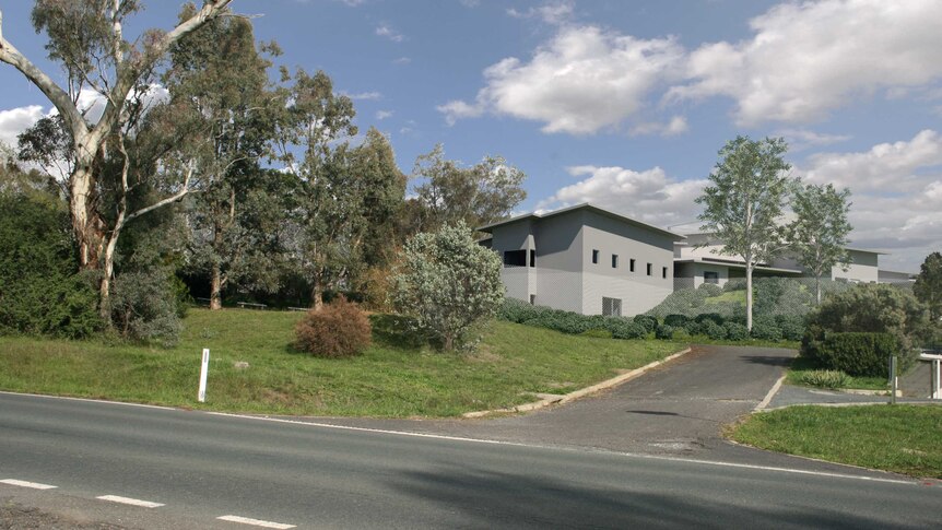 Artists impression of a planned new facility for low and medium security mental health patients in Canberra's south.