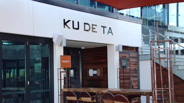 A photo of the exterior of Ku De Ta.