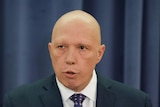 Opposition Leader Peter Dutton after Liberal Party room meeting