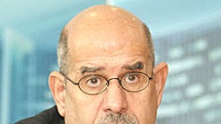 Open up: Mr ElBaradei says the earlier the IAEA returns, the better.