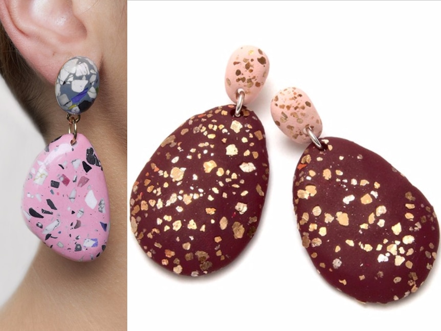 Emily Green and Gorman earrings compared