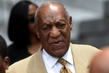 Actor and comedian Bill Cosby arriving at court