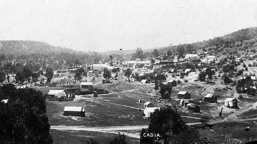 Cadia village in the 1890s