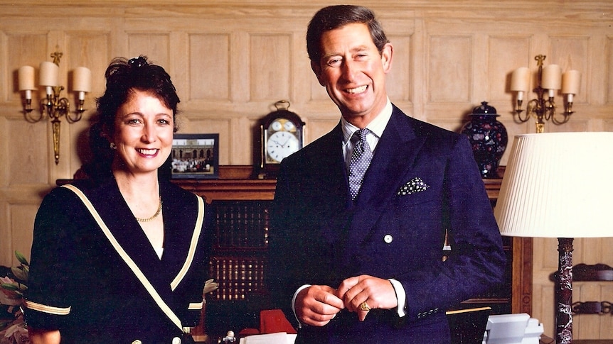 Prince Charles with Sharon Carleton in 1993