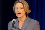 NSW Premier Kristina Keneally speaks at the Stronger Together rally