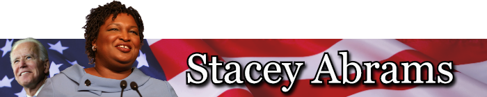 Stacey Abrams VP Banner