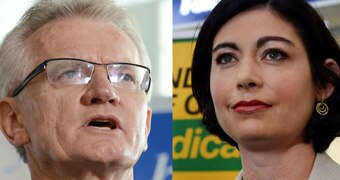 Bill Glasson and Terri Butler