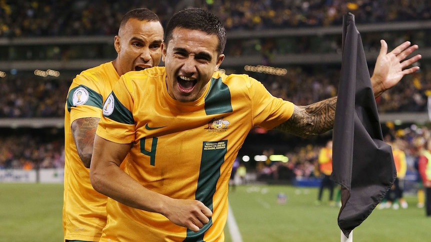 Cahill doubles Socceroos lead