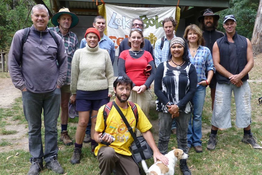 Healing Walkers at Richard's Camp