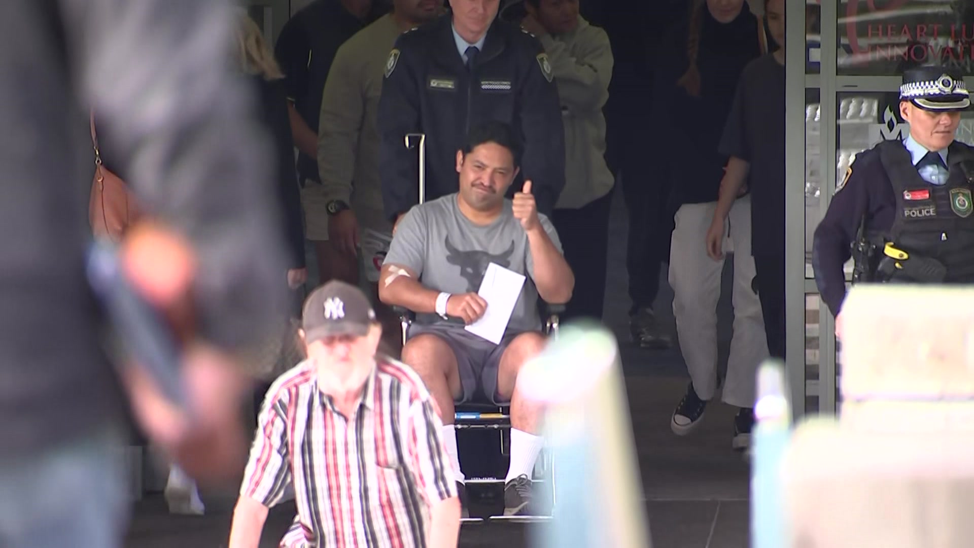 NSW Police charge man after officer was allegedly stabbed in the head ...