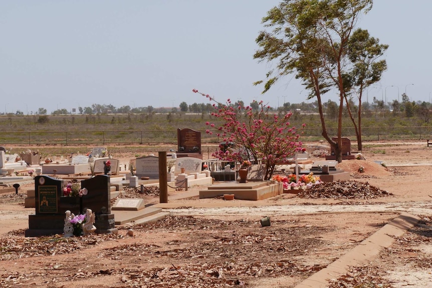 The cemetery at Port Hedland