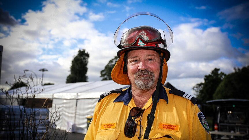 Andrew Morris from Manning Point Rural Fire Service