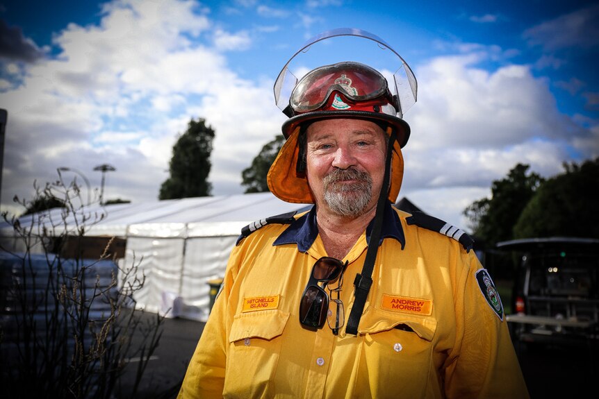 Andrew Morris from Manning Point Rural Fire Service