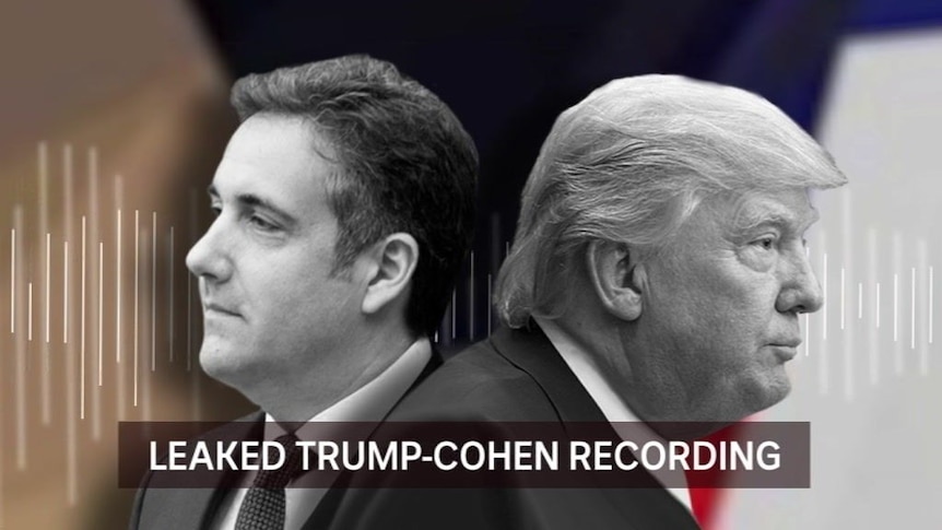 CNN released a tape of Donald Trump telling lawyer Michael Cohen to pay out Playboy model