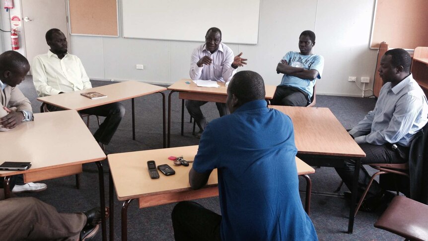 South Sudanese community leaders discuss their concerns