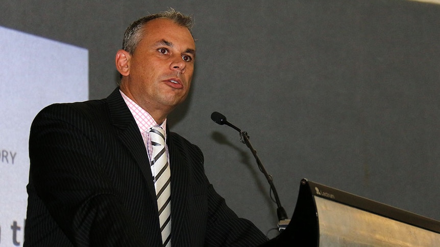 Adam Giles at Chamber of Commerce lunch in Darwin
