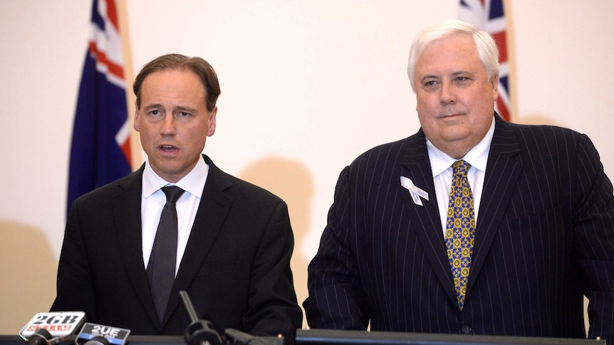 Greg Hunt and Clive Palmer announced an agreement on a modified Direct Action policy earlier this week.