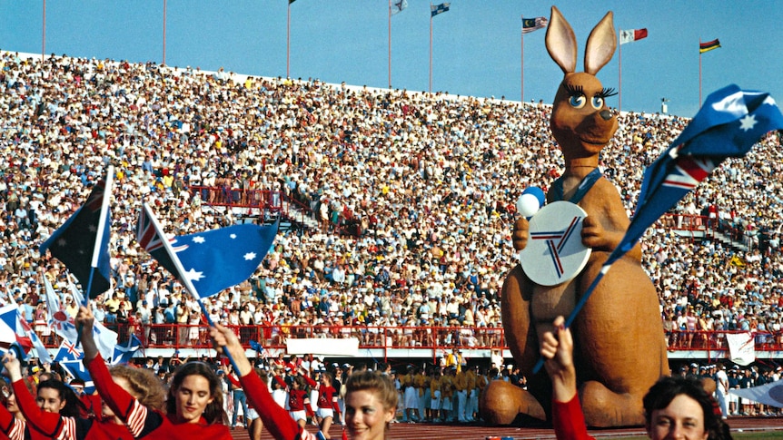 Matilda at the 1982 Brisbane Commonwealth Games