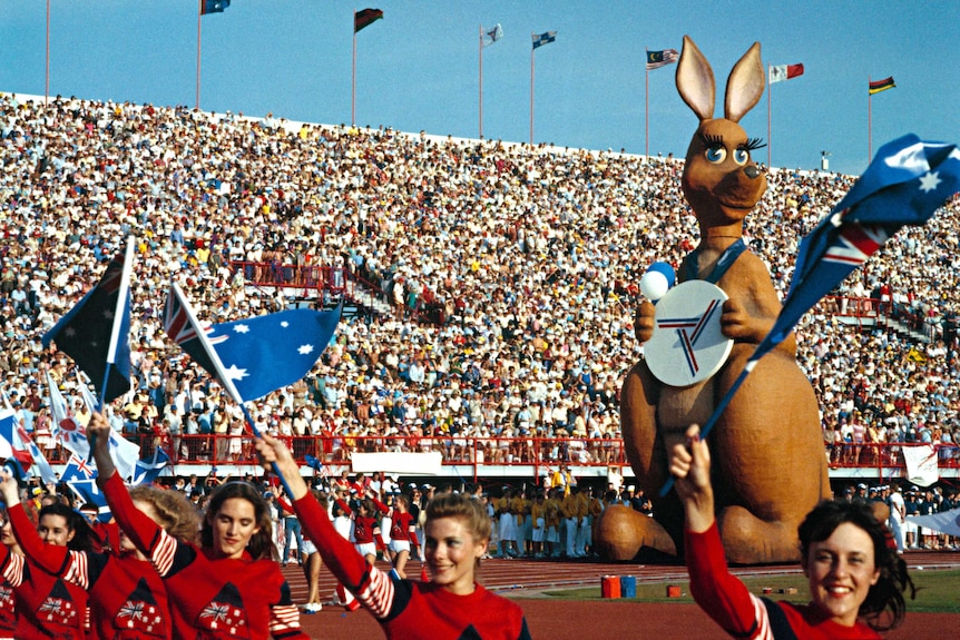 Matilda at the 1982 Brisbane Commonwealth Games