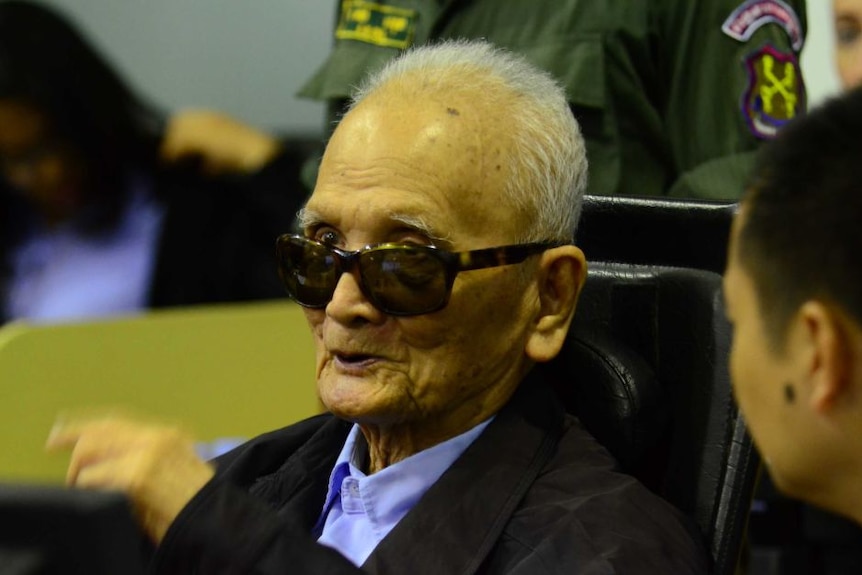 Nuon Chea, yang dikenal sebagai Saudara Nomor Dua, adalah komandan kedua untuk pemimpin Khmer Merah Pol Pot.