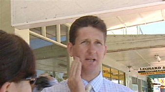 Keen: Mr Springborg believes a merger is the only way to unseat Peter Beattie.