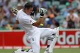 Pietersen celebrates his double-century