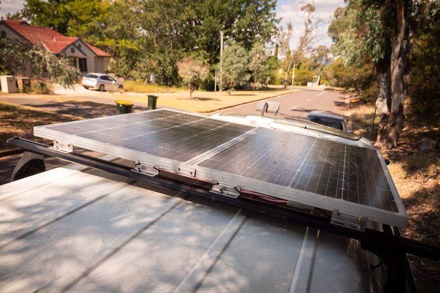 Van solar panel