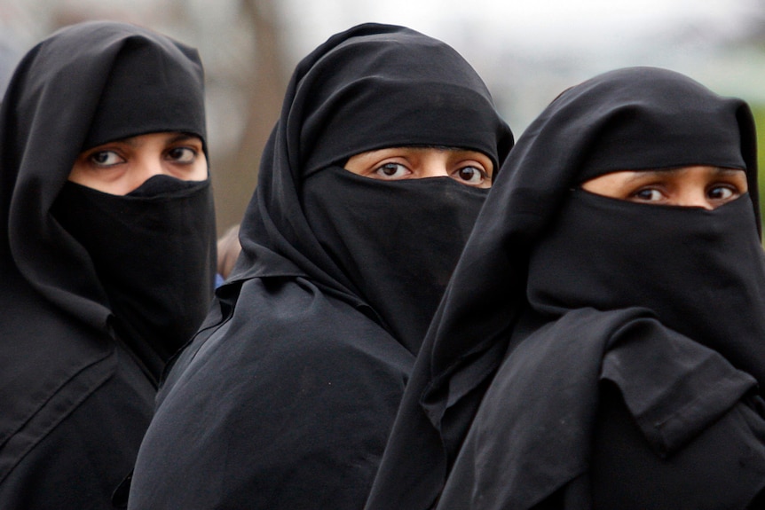 Veiled women (Amit Dave: Reuters)