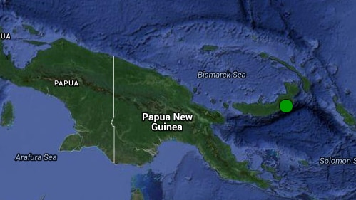 Magnitude-7.4 earthquake hits off Papua New Guinea