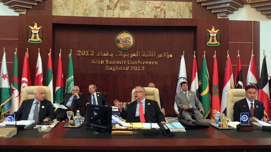 Arab League leaders attend Iraq summit