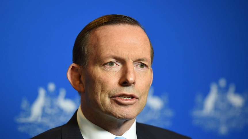 PM Tony Abbott speaks to media in Canberra