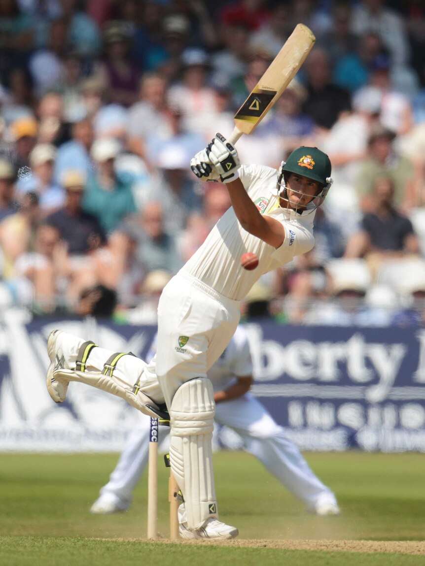 Ashton Agar hits out on Test debut