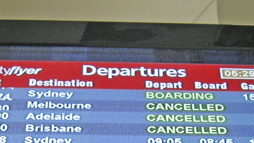 Qantas flight schedule