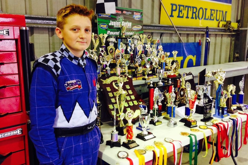 ardie jonic with trophies