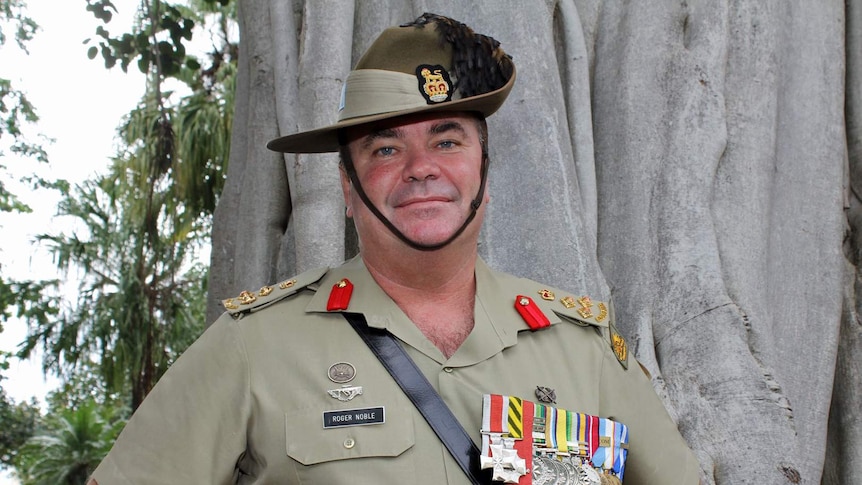 Brigadier Noble north Queensland, leaves a modernised -
