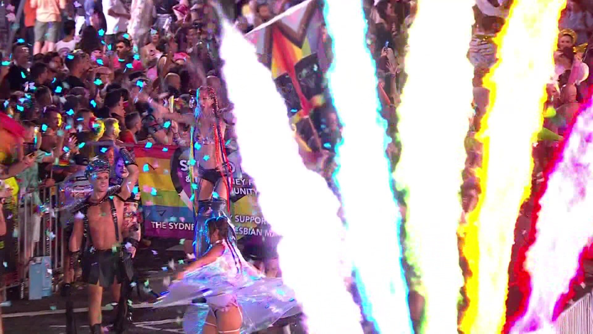 Fireworks, a PM and a lot of love: Oxford Street lights up as Mardi Gras  returns home — as it happened - ABC News