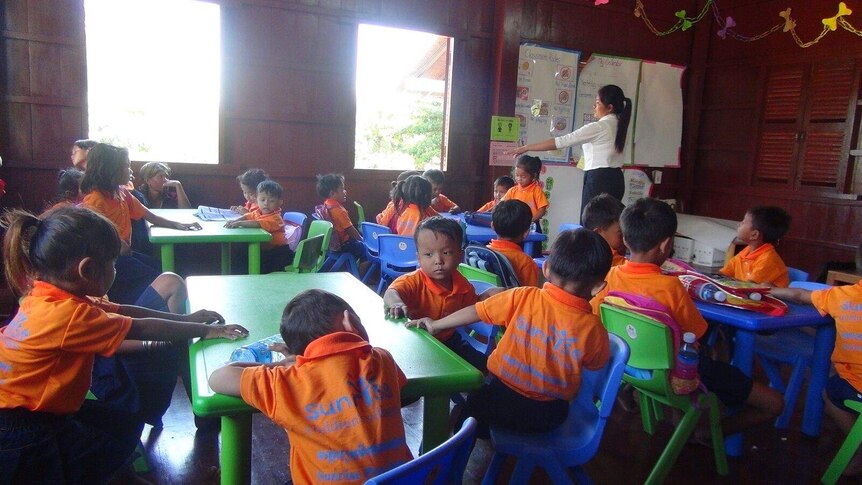 Children at a Sunrise Children's Villages orphanage