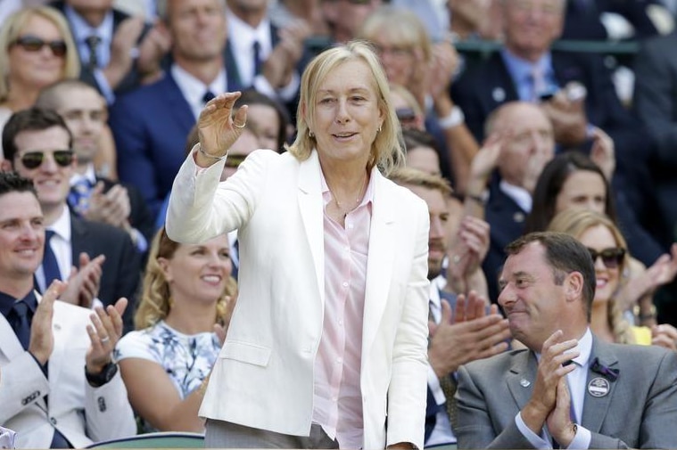 Martina Navratilova in 2015