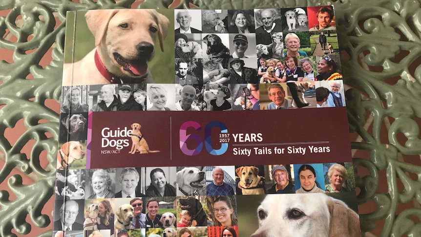 The cover of a new book celebrating the 60th anniversary of Guide Dogs NSW/ACT has just been released.