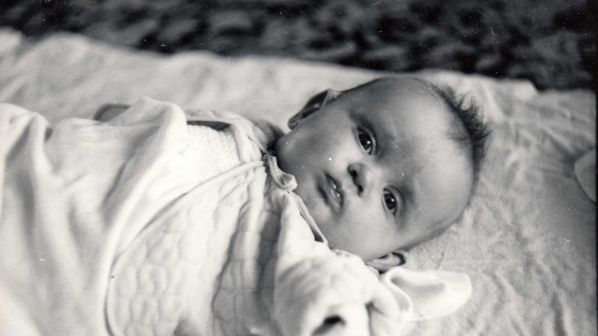 A photo of Lisa McManus as a baby.