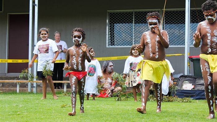 Ngadju native title dancers