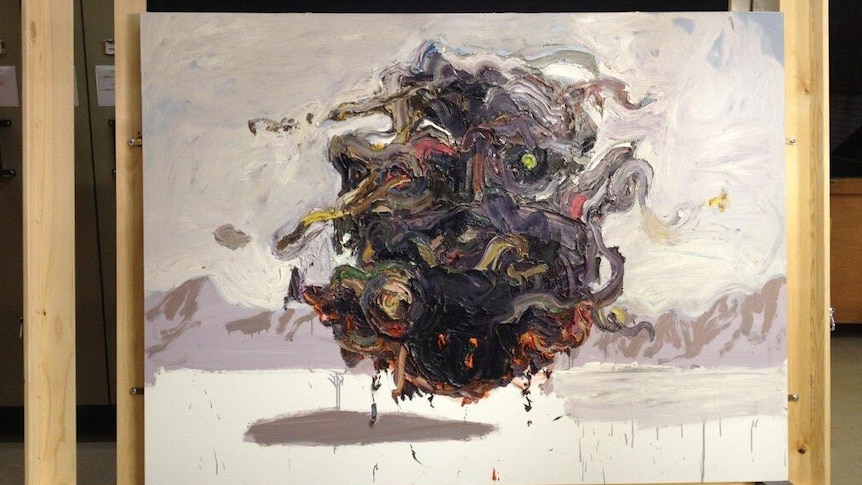 Ben Quilty's take on Kandahar.