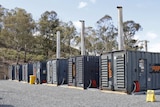 Diesel generators at Meadowbank