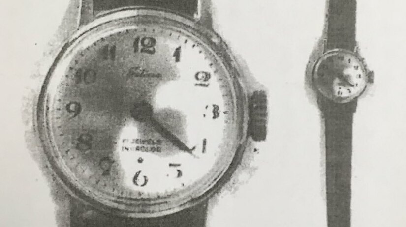 A photo of the watch Marilyn Wallman was wearing when she disappeared.