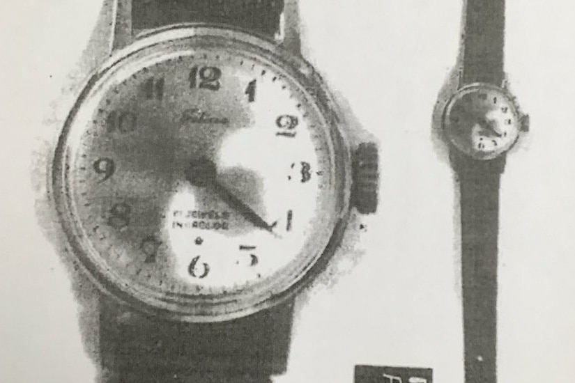 A photo of the watch Marilyn Wallman was wearing when she disappeared.