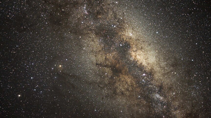 Widefield image of the centre of the Milky Way