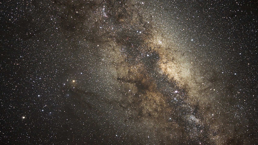 Widefield image of the centre of the Milky Way