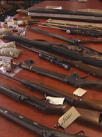 Police warn there are potentially thousands of illegal guns in the state.