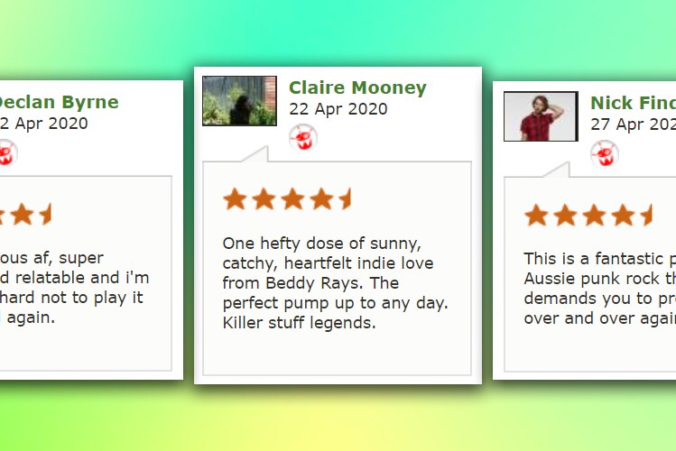 triple j Unearthed reviews for Beddy Rays' 'Sobercoaster' from Declan Byrne, Claire Mooney and Nick Findlay.