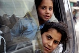 Children of Syrian refugees arrive in Lebanon